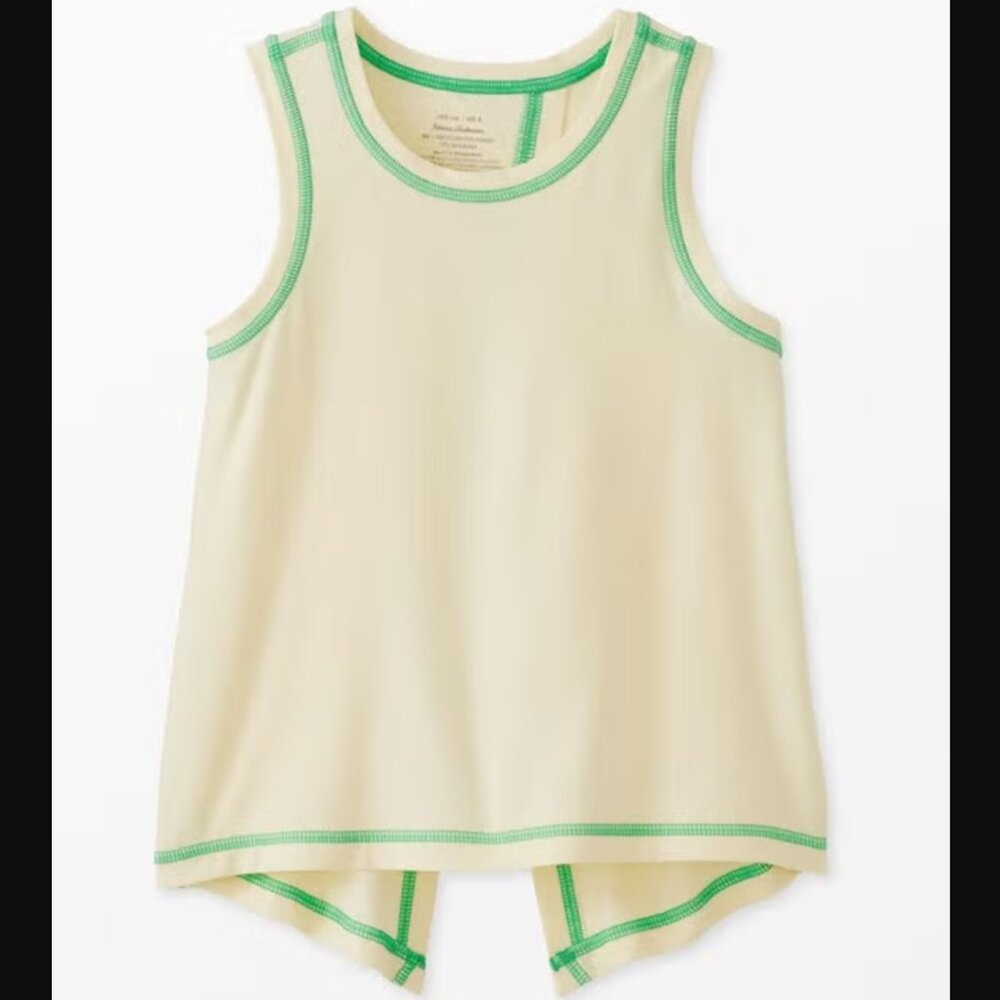 Hanna Andersson Active Split Back Tank Top